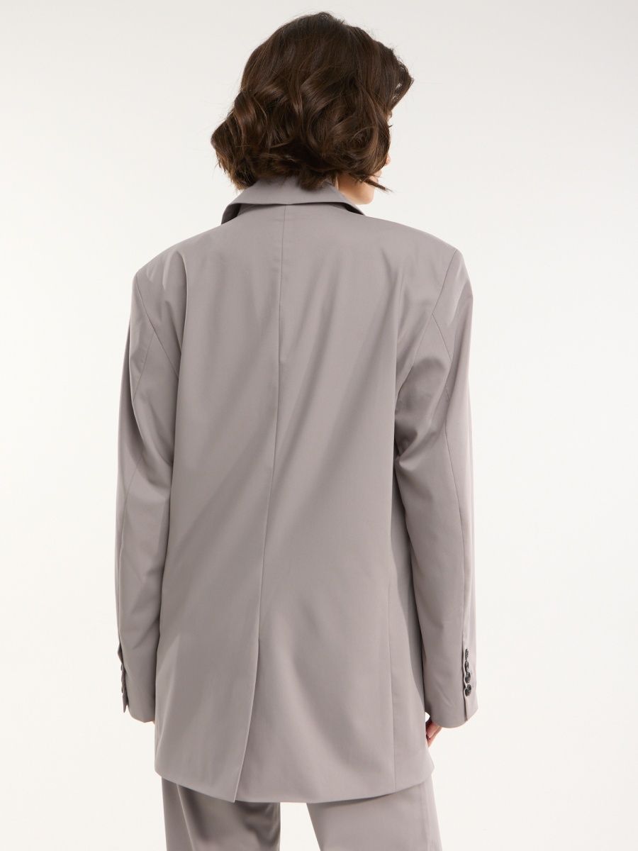 Пиджак женский удлиненный блейзер жакет 8